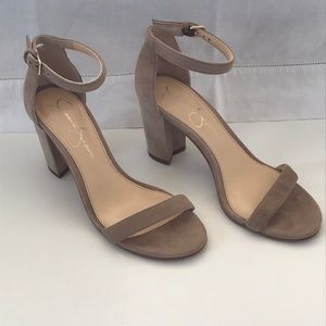 Jessica Simpson Monrae Leather Heels